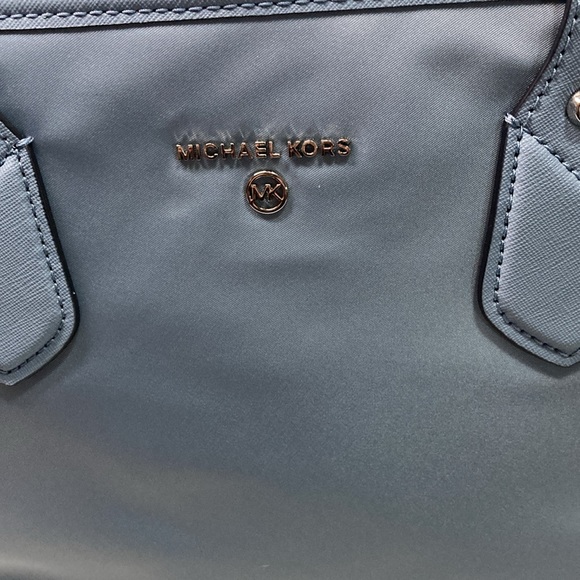 Michael Michael Kors Eva Small Tote In Chambray Blue NEW WITH TAGS - Picture 2 of 10